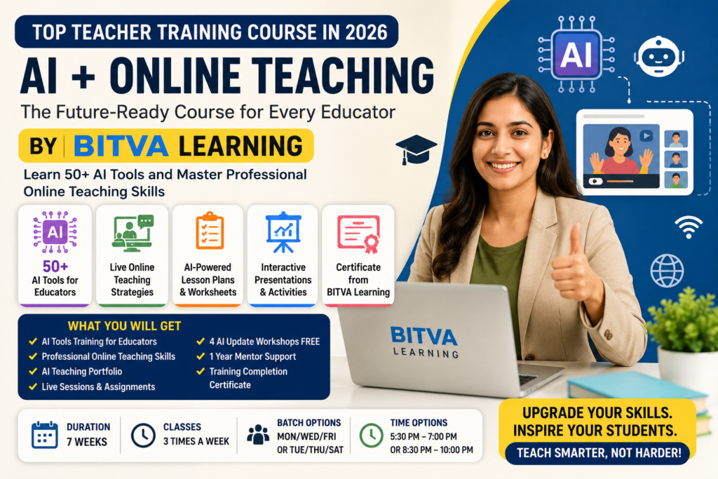 This Is the Top Teacher Training Course in 2026